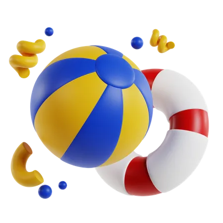 Wasserball  3D Icon