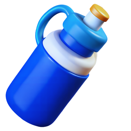 Wasserflasche  3D Icon