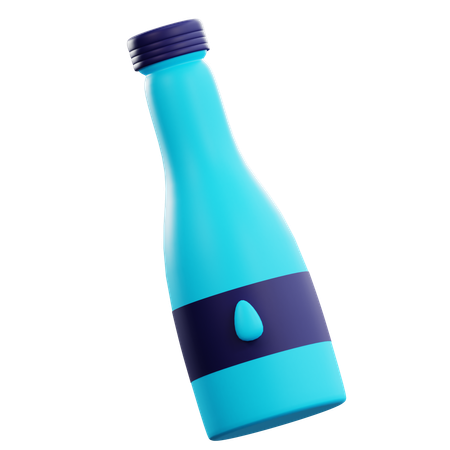 Water Bottle  3D Icon