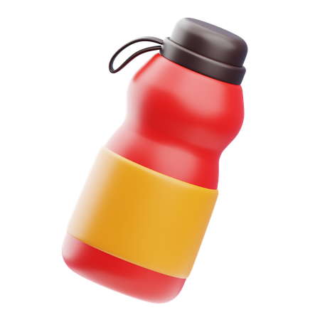 Water Bottle  3D Icon