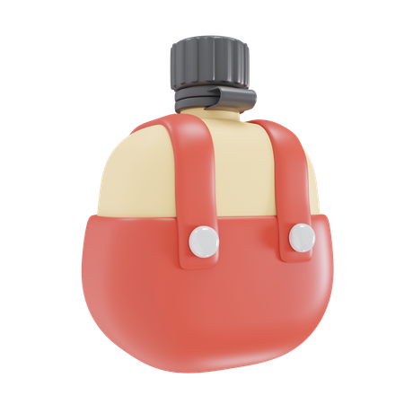 Water Bottle  3D Icon