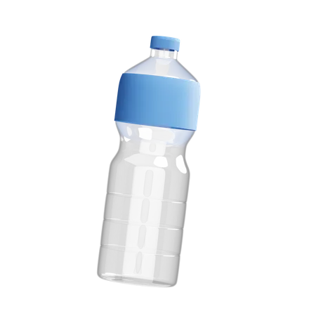 Water Bottle  3D Illustration