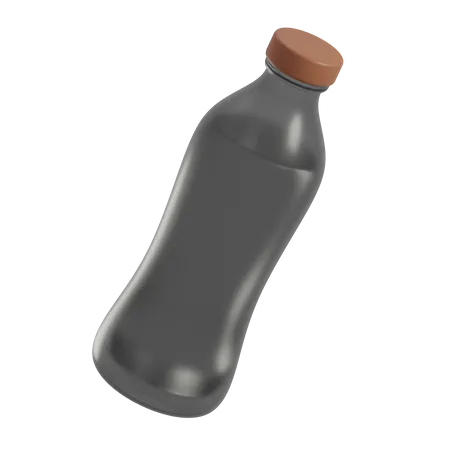 Water Bottle  3D Illustration