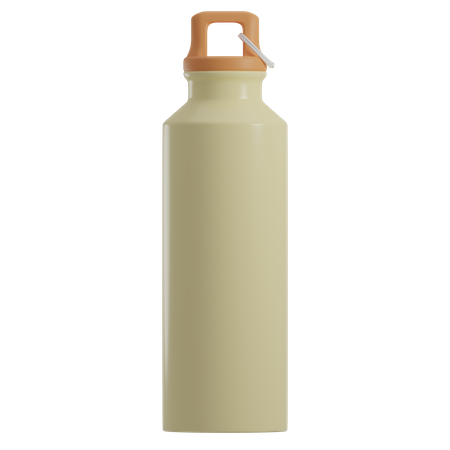 Water Bottle  3D Illustration