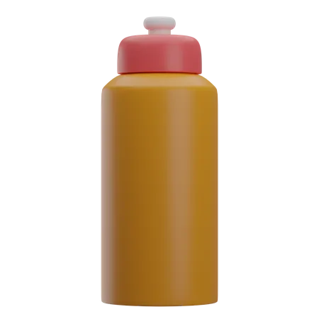 Water Bottle  3D Illustration