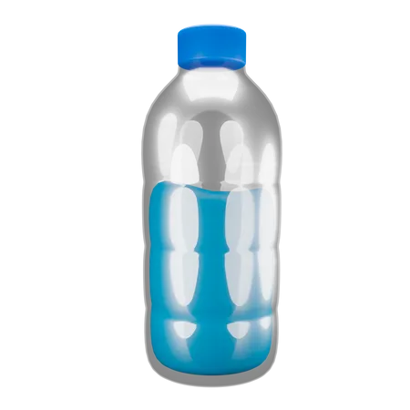 Water bottle  3D Illustration