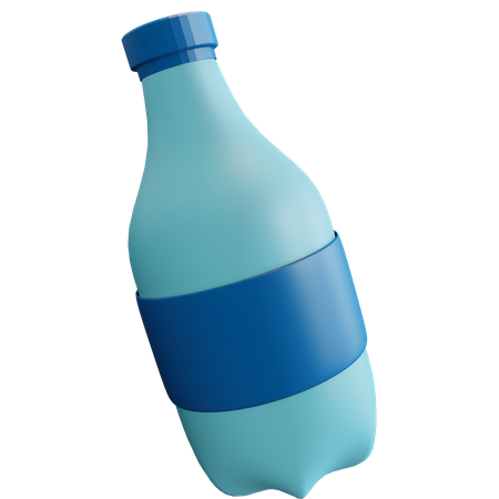 Water Bottle  3D Illustration