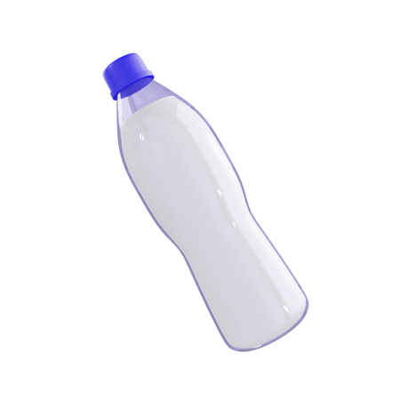 Water Bottle  3D Illustration