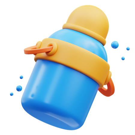 Water Bottle  3D Icon