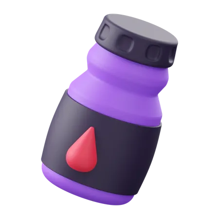 Water Bottle  3D Icon