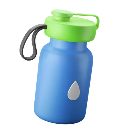 Water Bottle  3D Icon