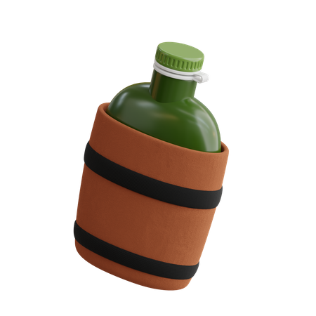 Water Bottle  3D Icon