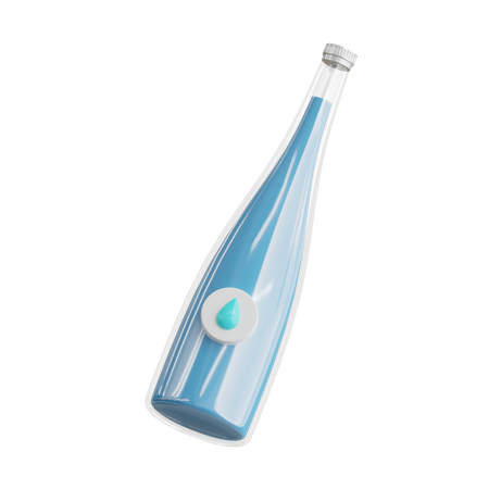 Water Bottle  3D Icon