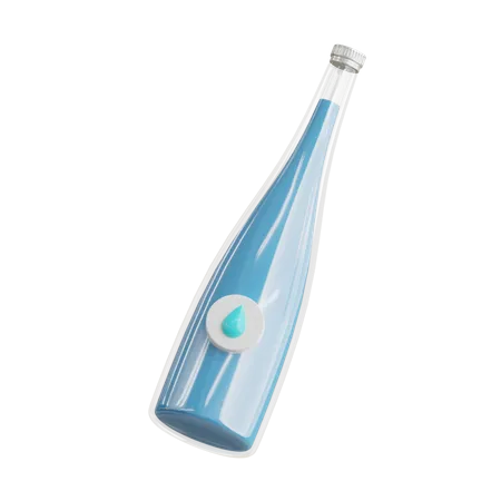 Water Bottle  3D Icon