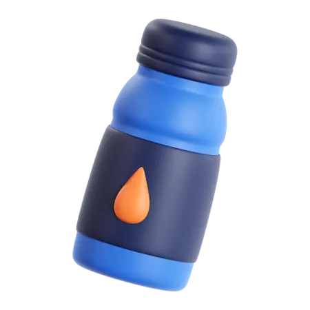 Water Bottle  3D Icon