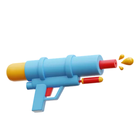 Water Gun  3D Icon