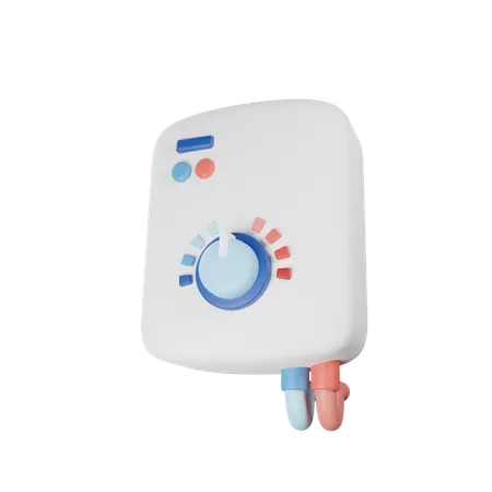 Water Heater  3D Icon