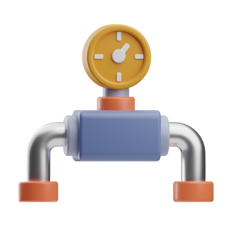 Water Meter  3D Icon