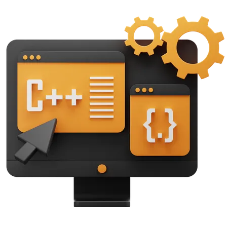 Web Development  3D Icon