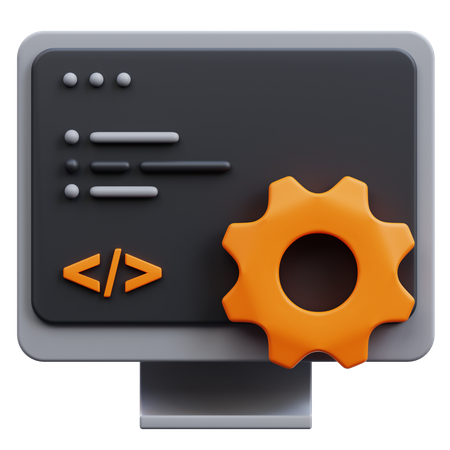 Web Development  3D Icon