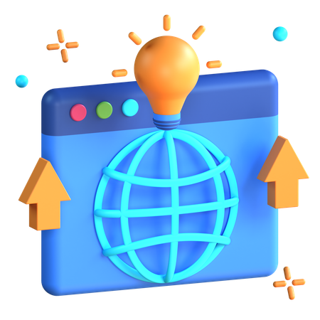 Web Evolution  3D Icon