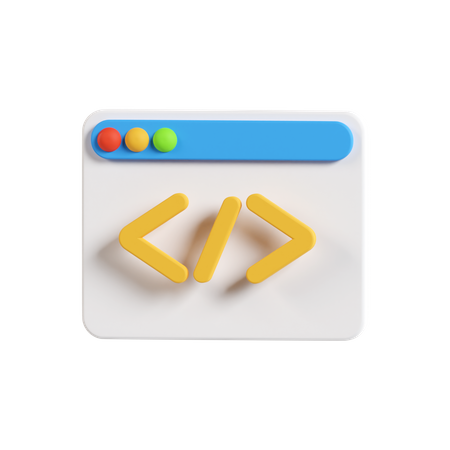 Web Programing  3D Icon