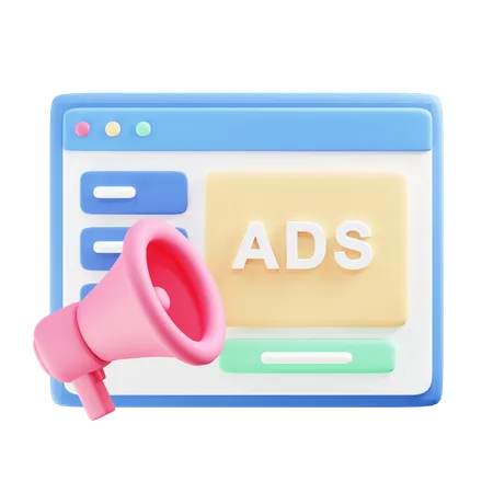 Web Promotion  3D Icon