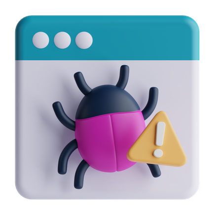 Web Security  3D Icon