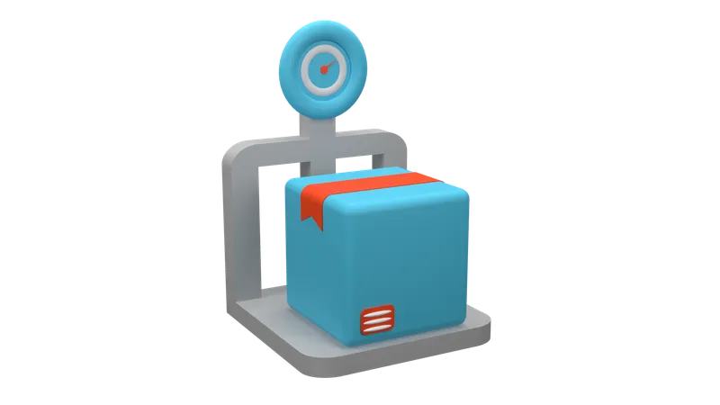 Weight Machine  3D Icon