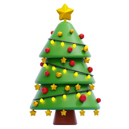 Weihnachtsbaum  3D Icon