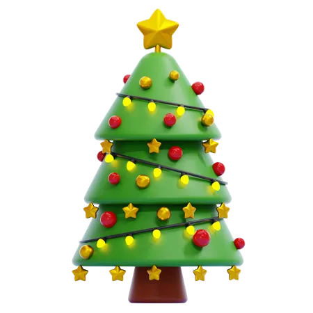 Weihnachtsbaum  3D Icon