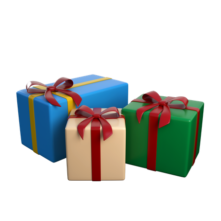 Weihnachtsgeschenke  3D Icon