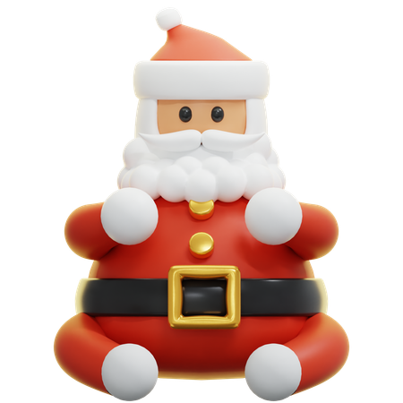 Weihnachtsmann  3D Icon