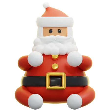 Weihnachtsmann  3D Icon