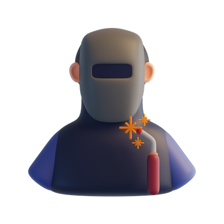 Welder  3D Icon