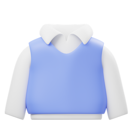 Weste pullover  3D Icon