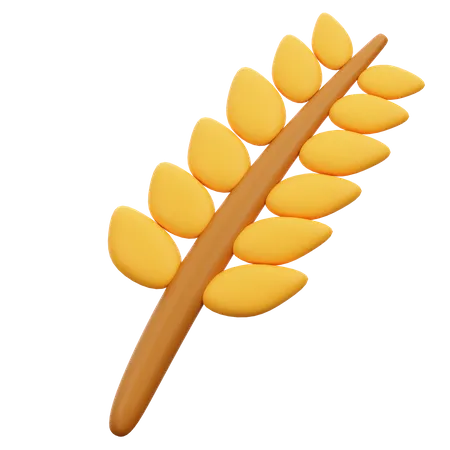 Wheat  3D Icon