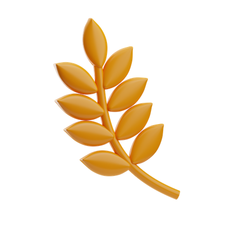 Wheat  3D Icon