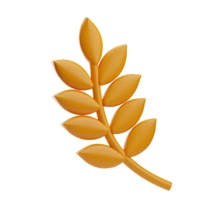 Wheat  3D Icon