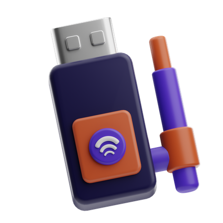 Wi-fi  3D Icon