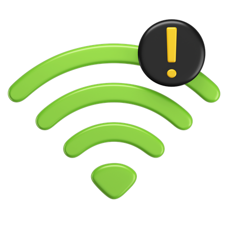 Wi-Fi  3D Icon