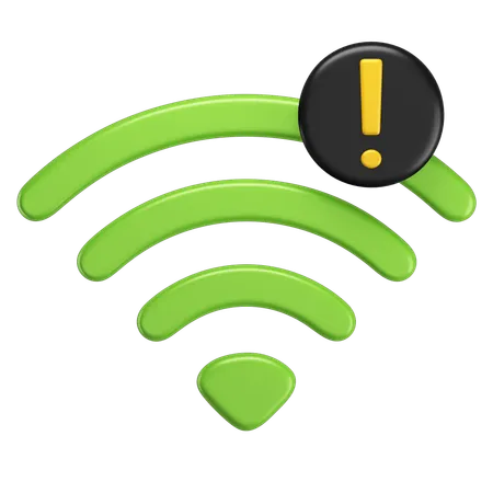 Wi-Fi  3D Icon