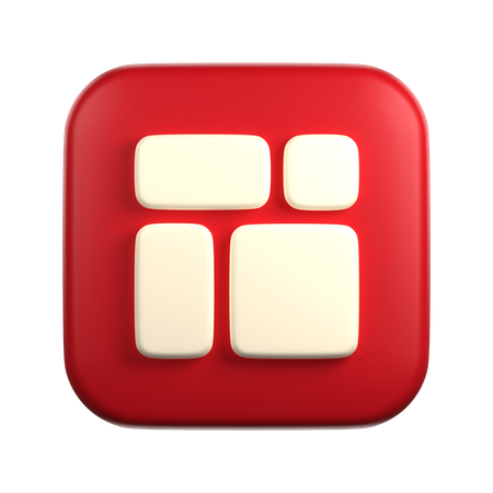 Widget  3D Icon