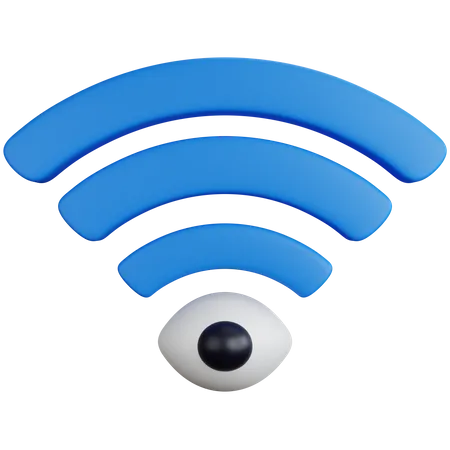 Wifi Signal  3D Icon