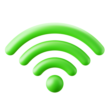 Wifi Signal  3D Icon