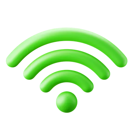 Wifi Signal  3D Icon