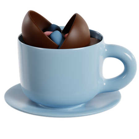 Winter Chocolate Indulgence  3D Icon