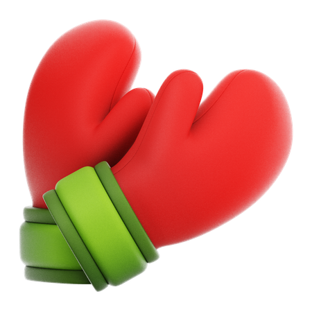 Winter Gloves  3D Icon