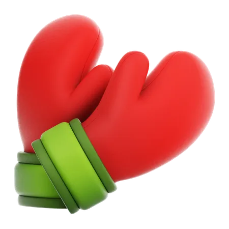 Winter Gloves  3D Icon