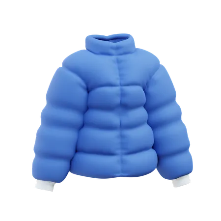 Winter Jacket  3D Icon